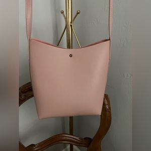 Beautiful Blush Pink/Peach Samara Leather Bag